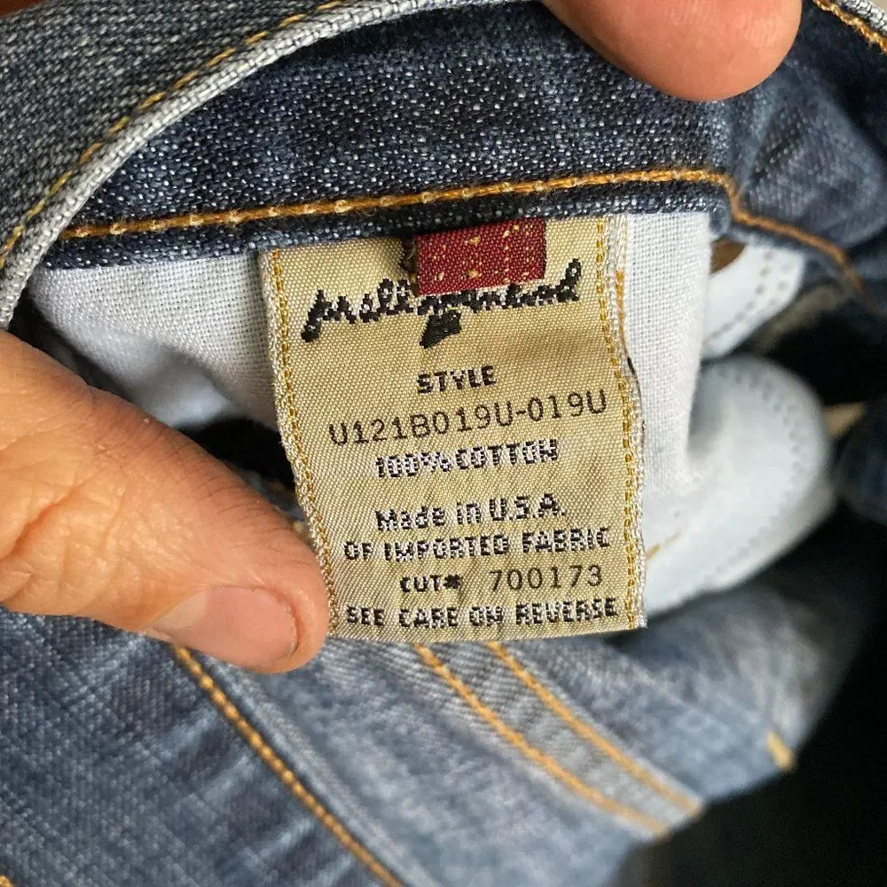 Vintage 7 For All Mankind Dojo Crop Capri Jeans Mid-Rise Y2K Size 29